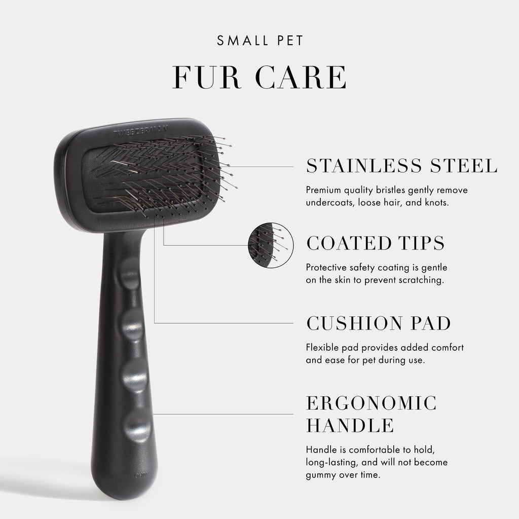 Small Coated Tip Slicker Brush
