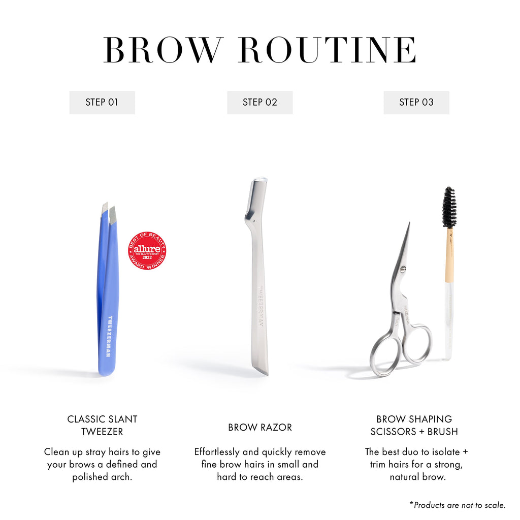Lapis Blue Slant Tweezer