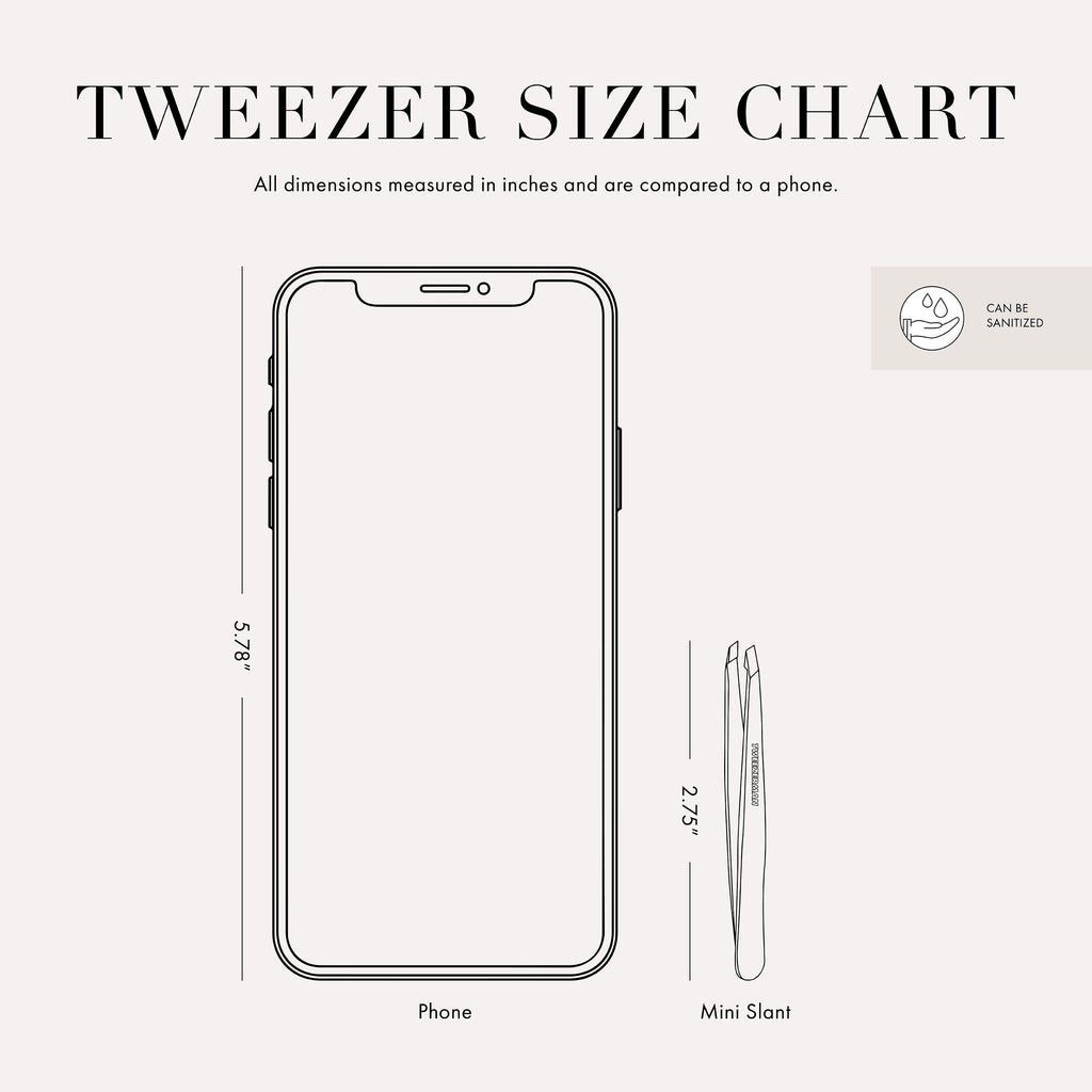 Mini Ultra Precision Slant Tweezer