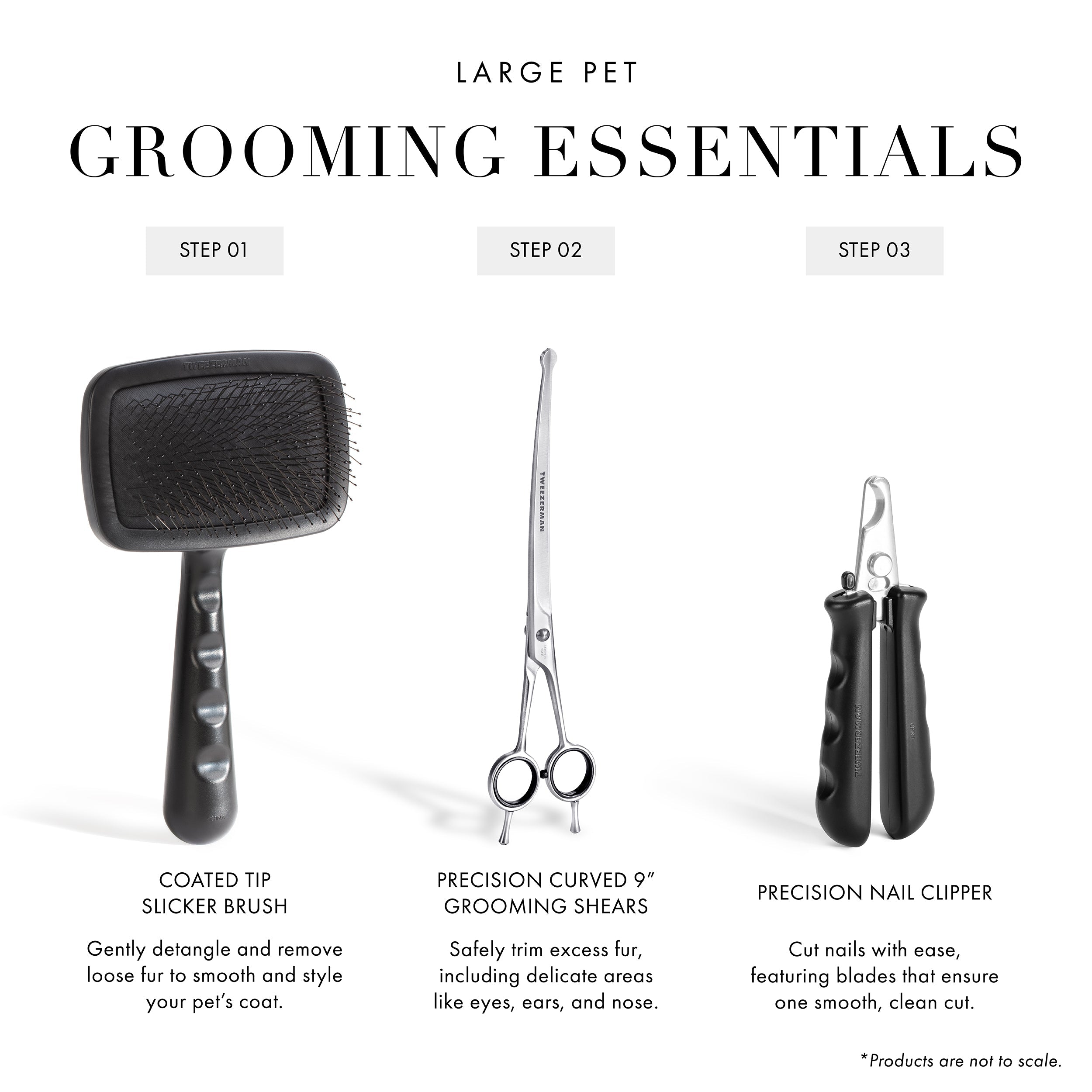 Curved Grooming Shears 9"
