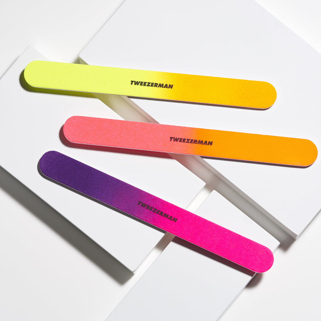 Neon Hot Nail Files 3 Pack