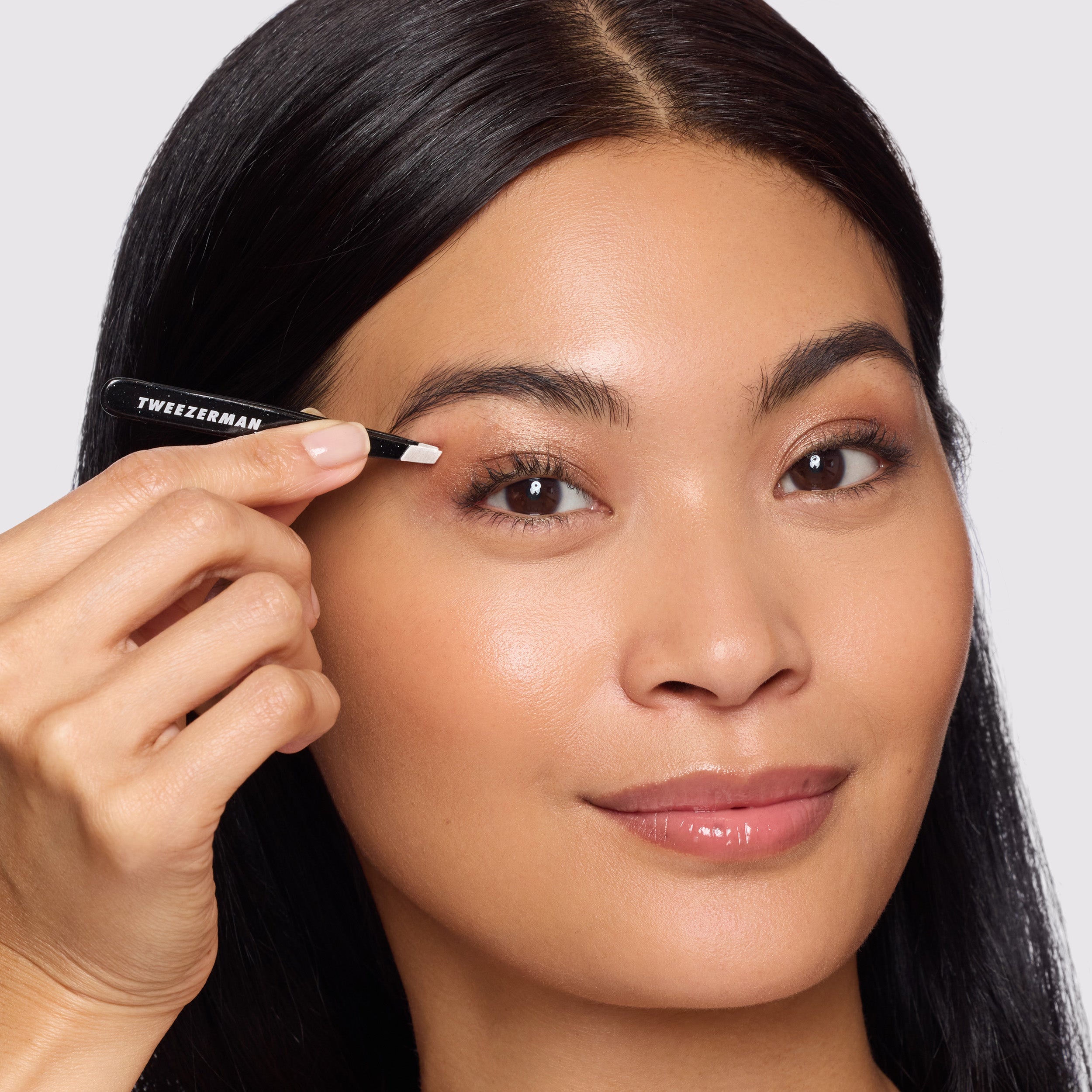 Dusted Onyx Mini Slant Tweezer