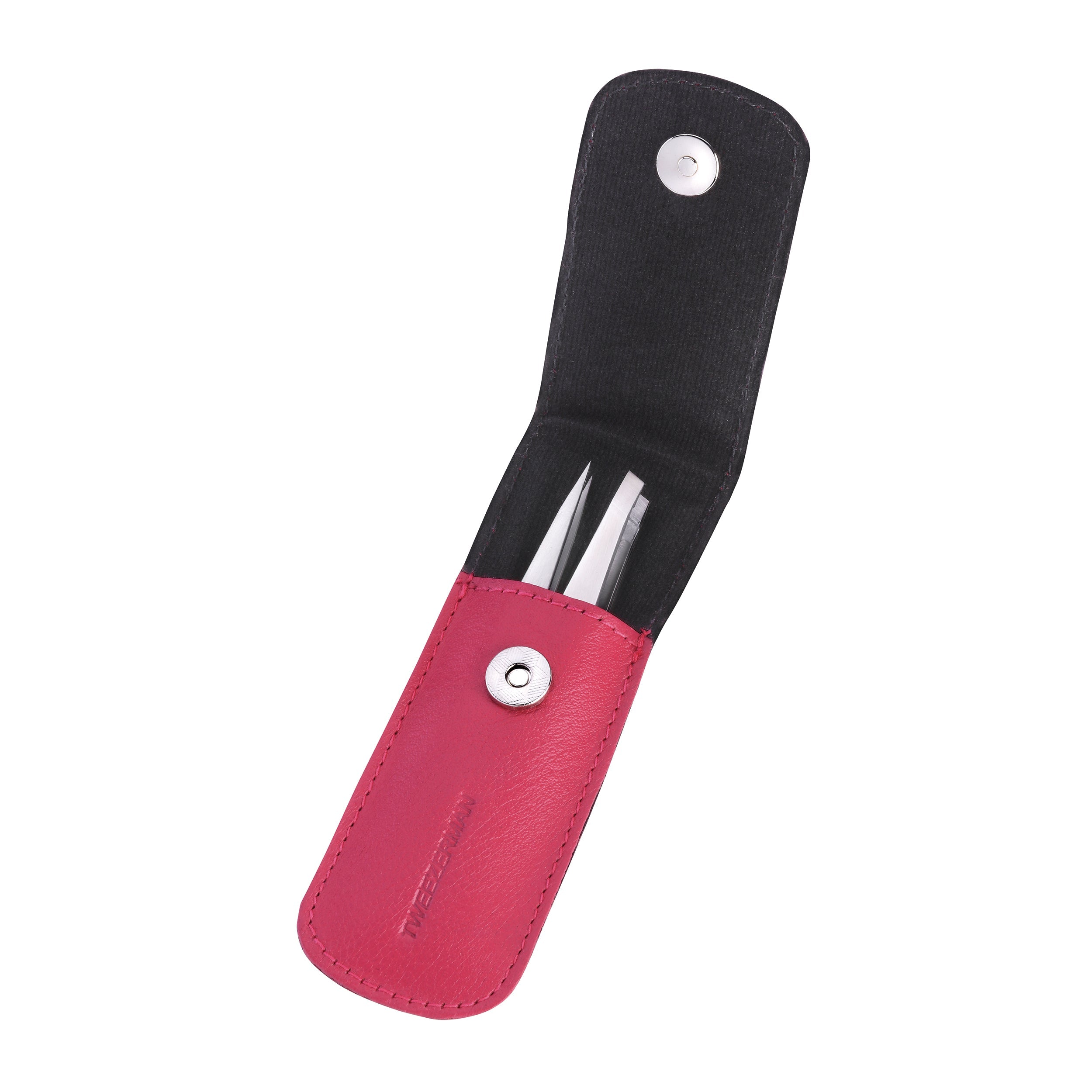 Petite Tweeze Set With Pink Case