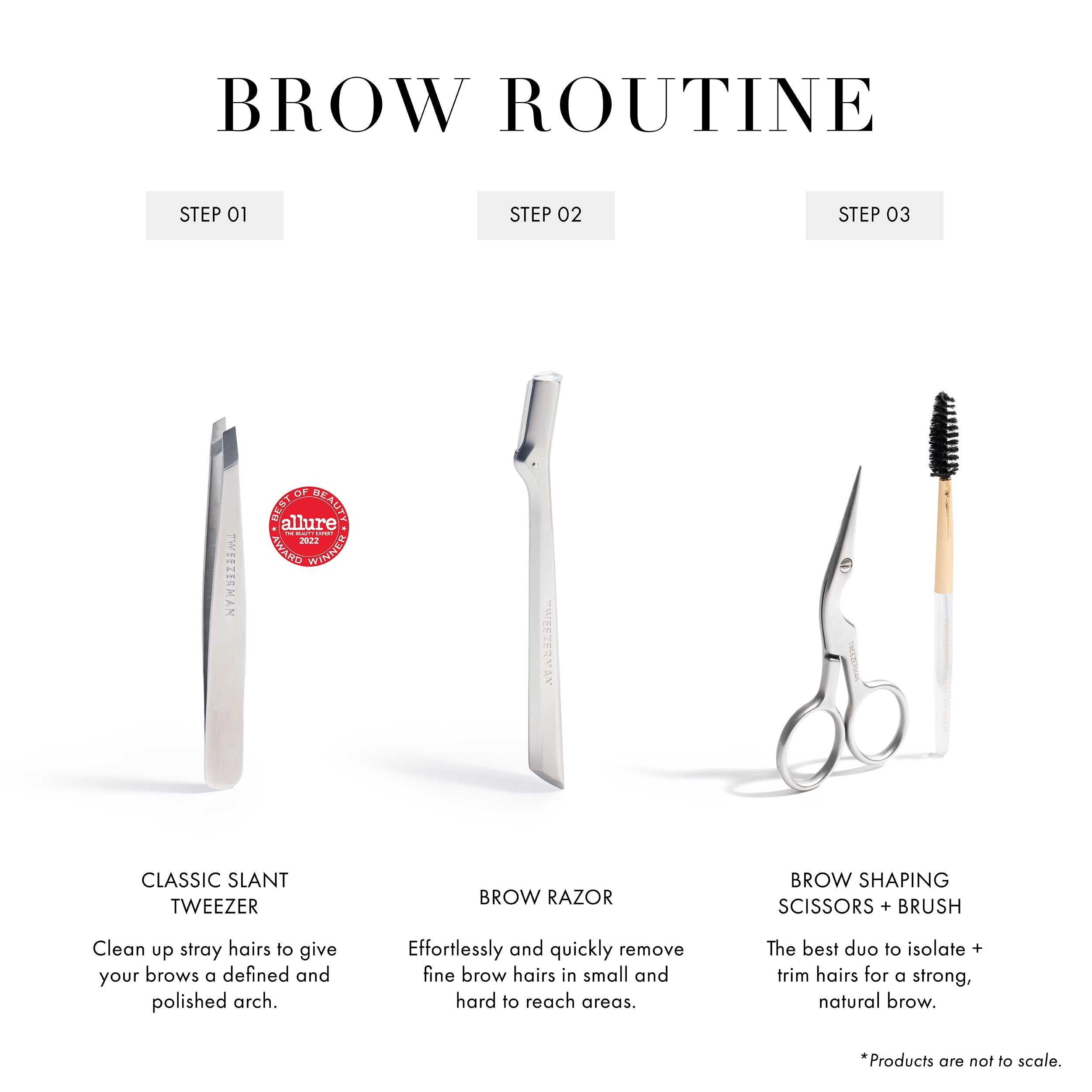 Brow Scissors & Brush