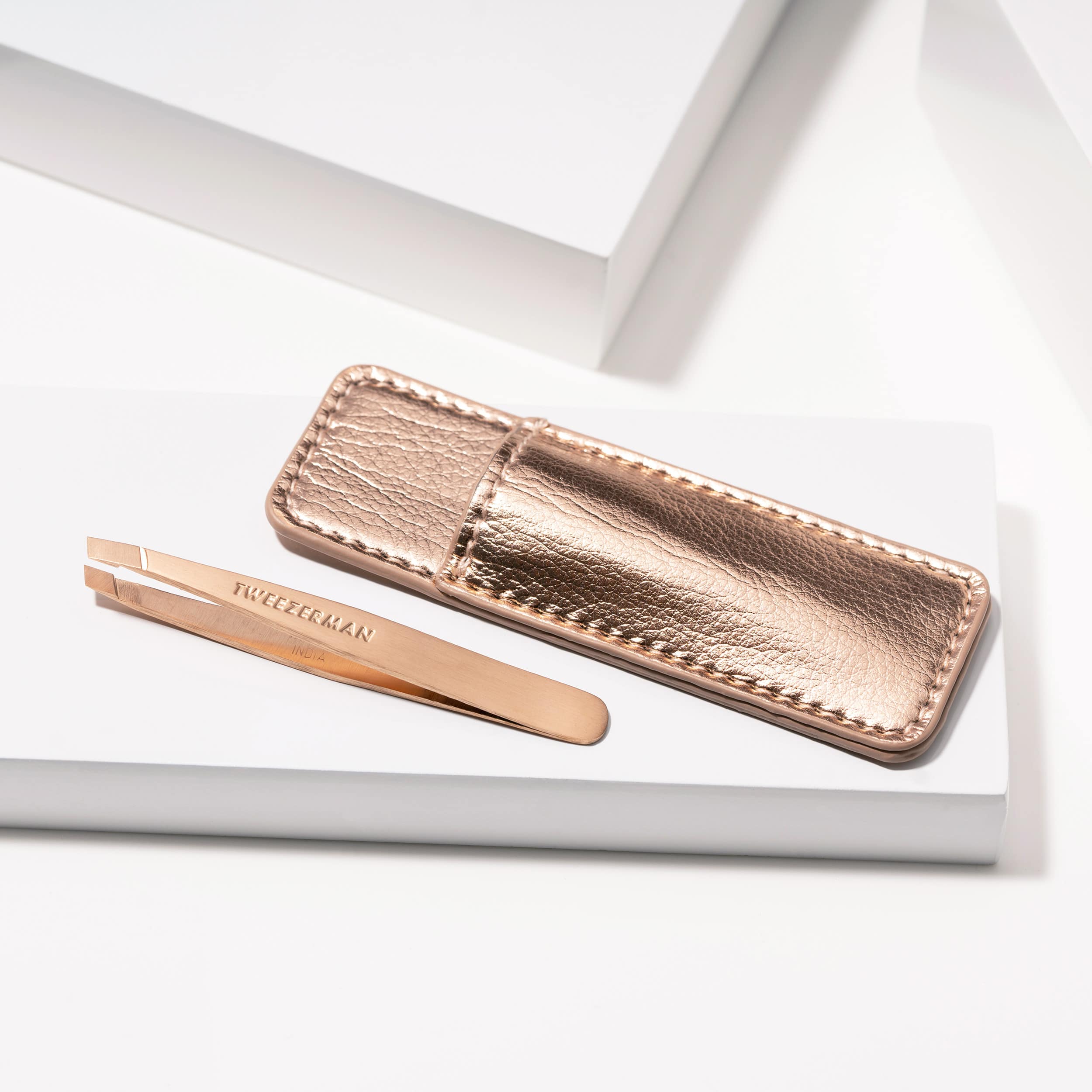 Rose Gold Mini Slant & Case