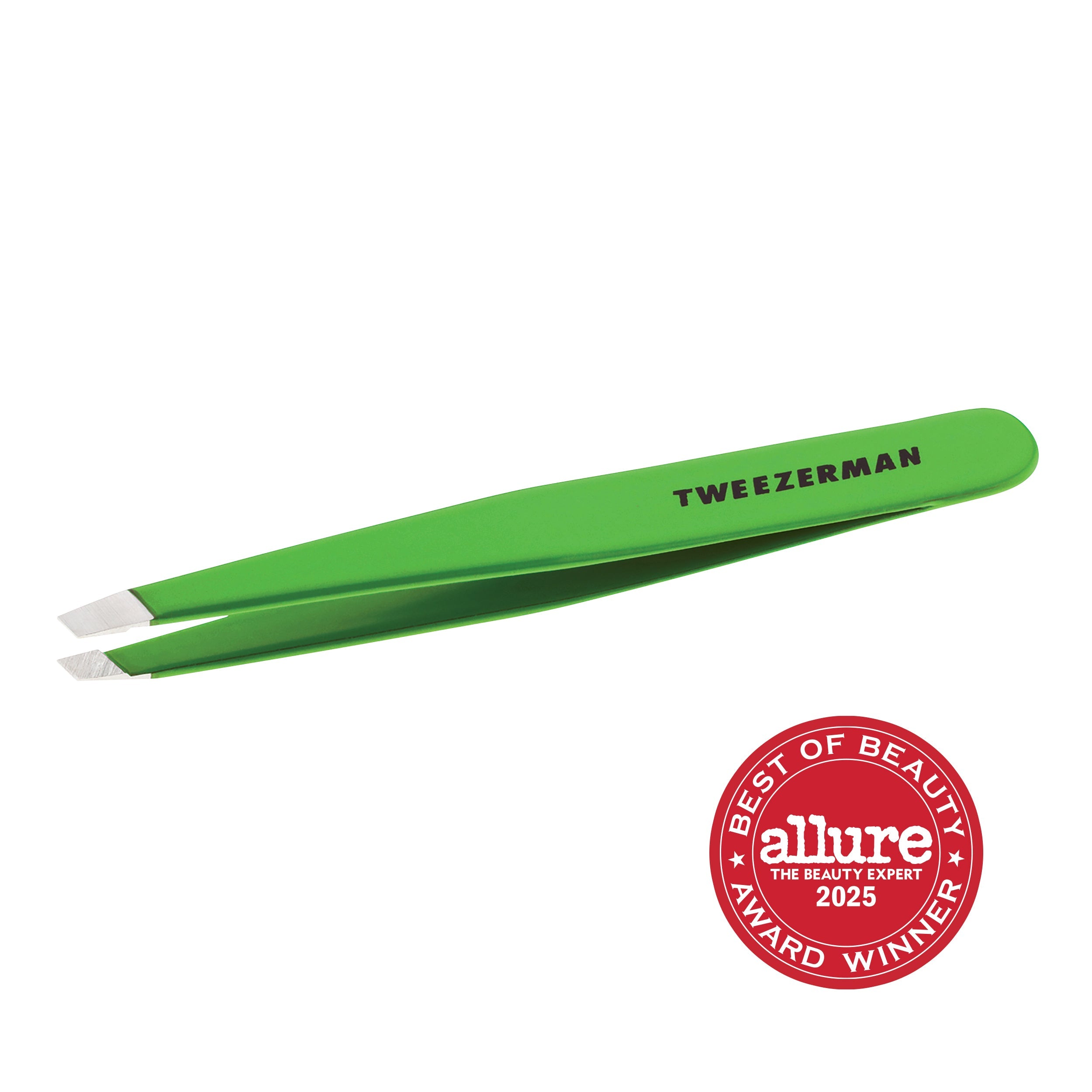 Slant Tweezer Green Apple