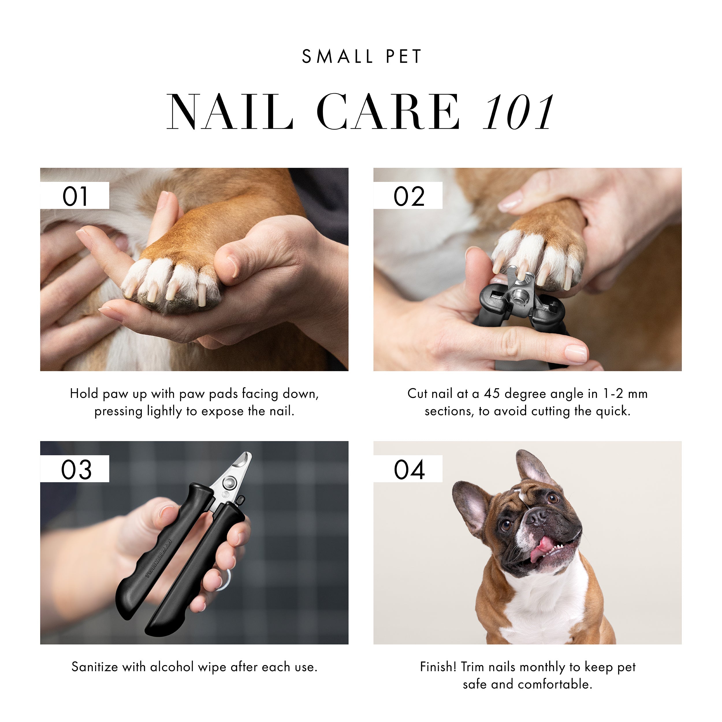 Small Precision Nail Clipper for Pets