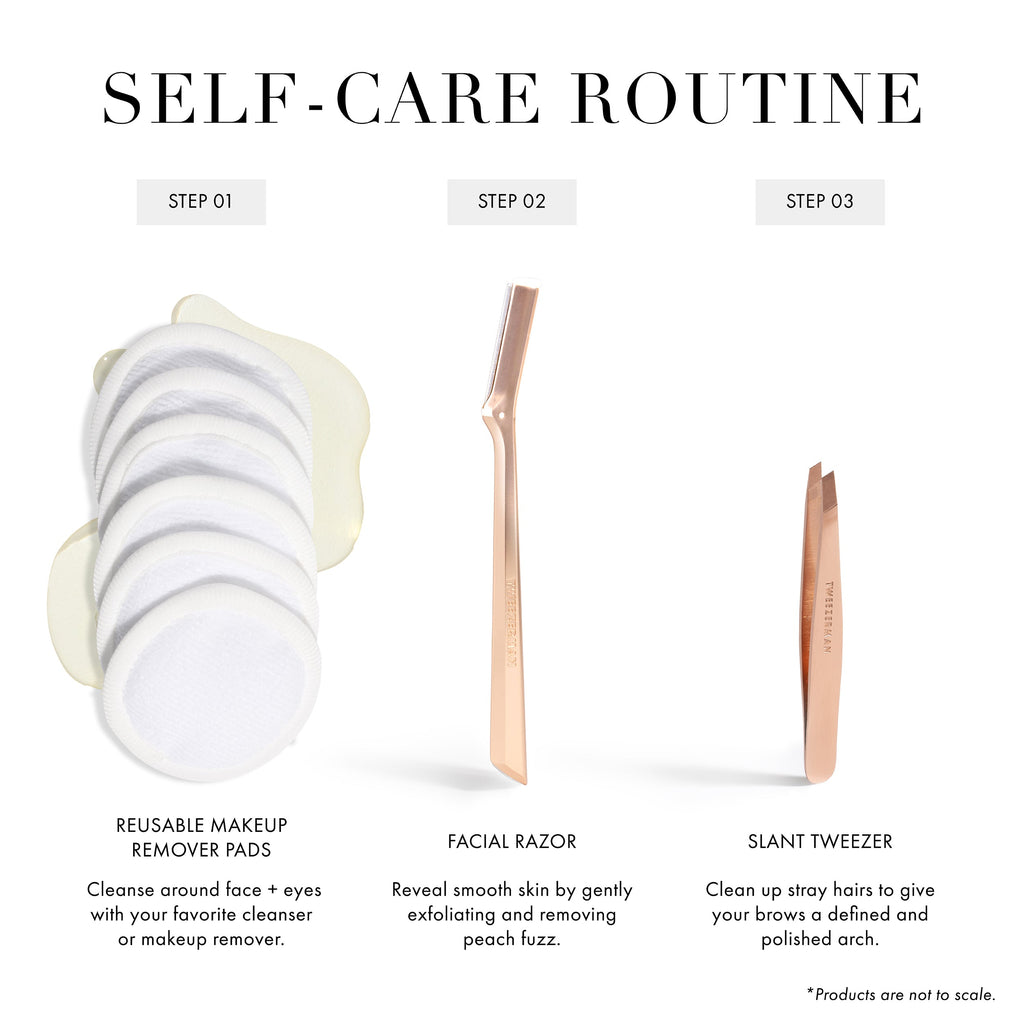Rose Gold Facial Razor