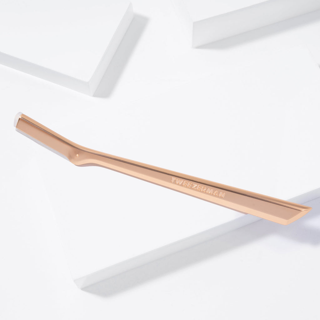 Rose Gold Facial Razor