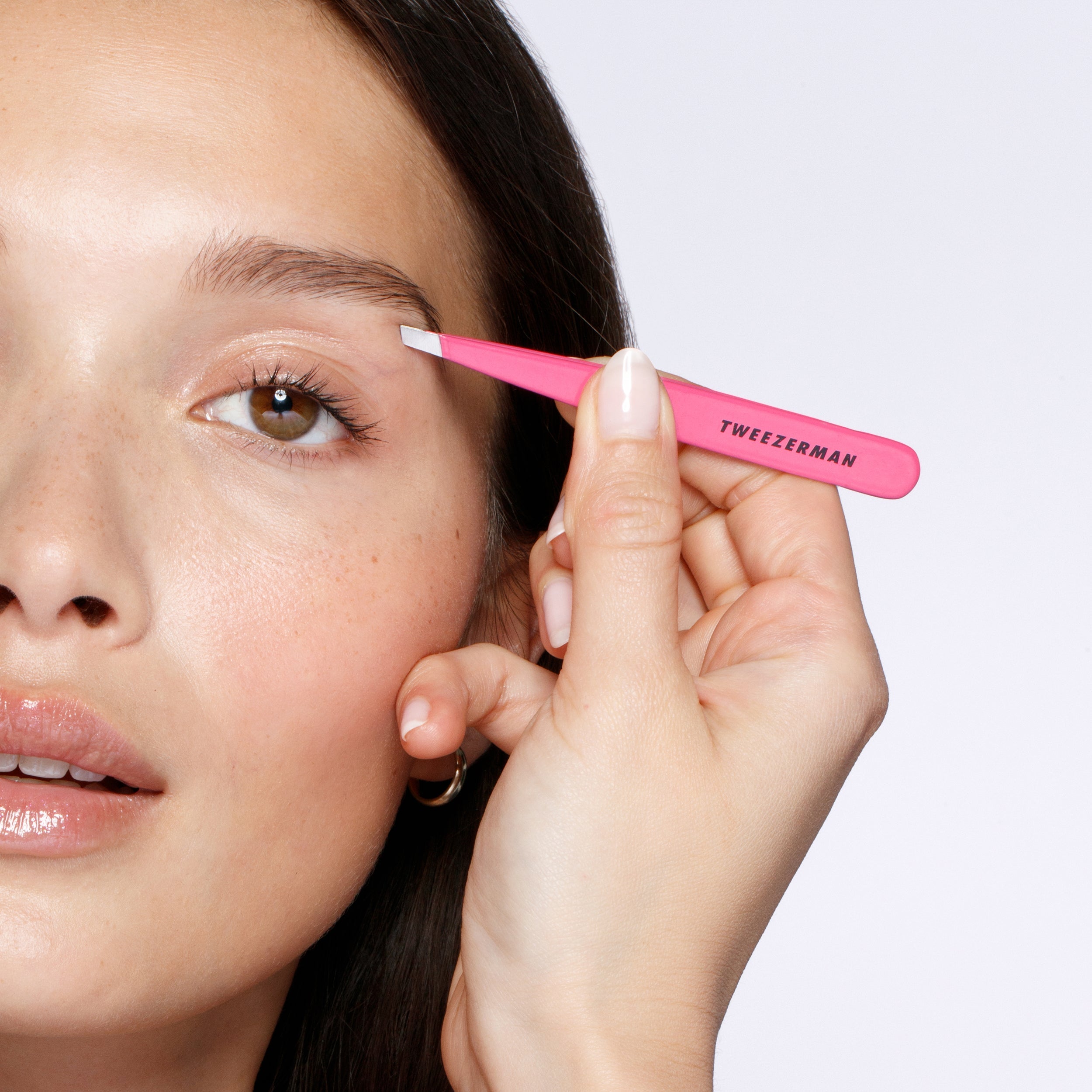 Pretty In Pink Slant Tweezer