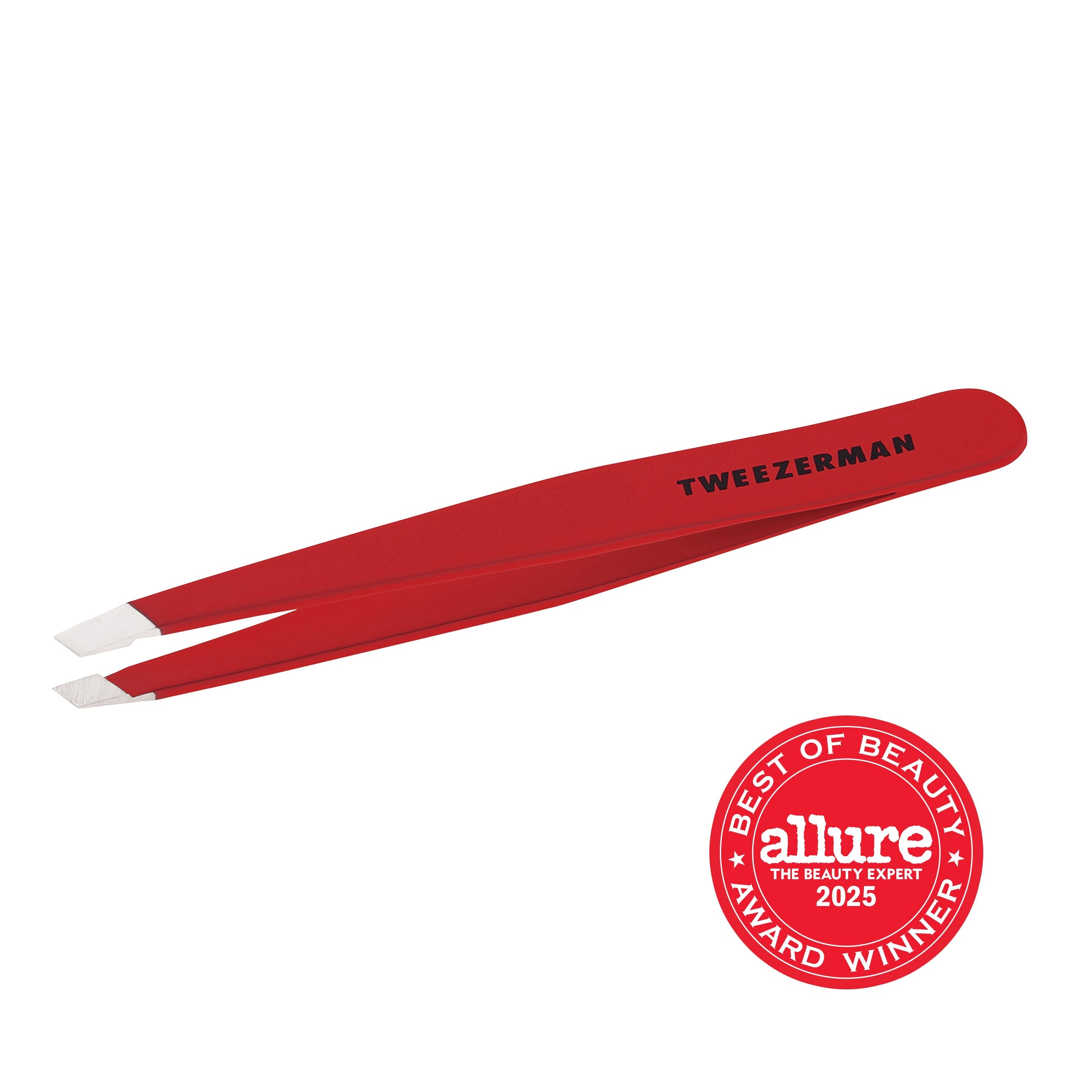 Signature Red Slant Tweezer
