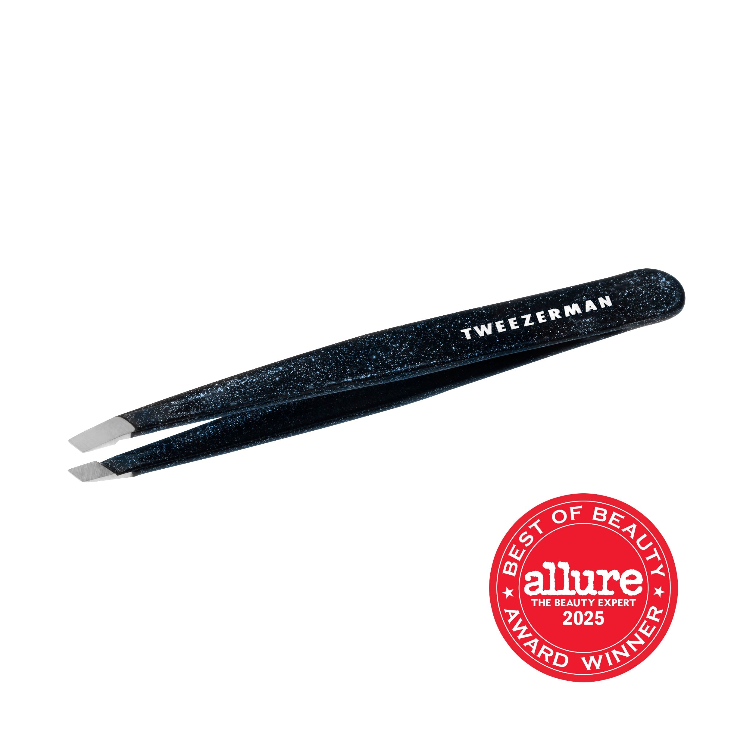 Dusted Onyx Slant Tweezer