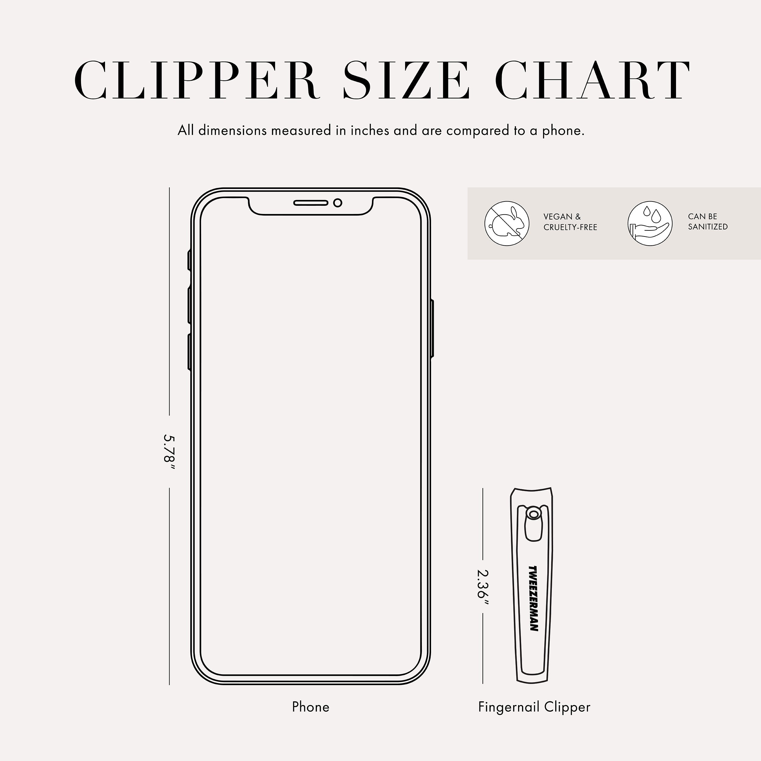 Stainless Steel Fingernail Clipper